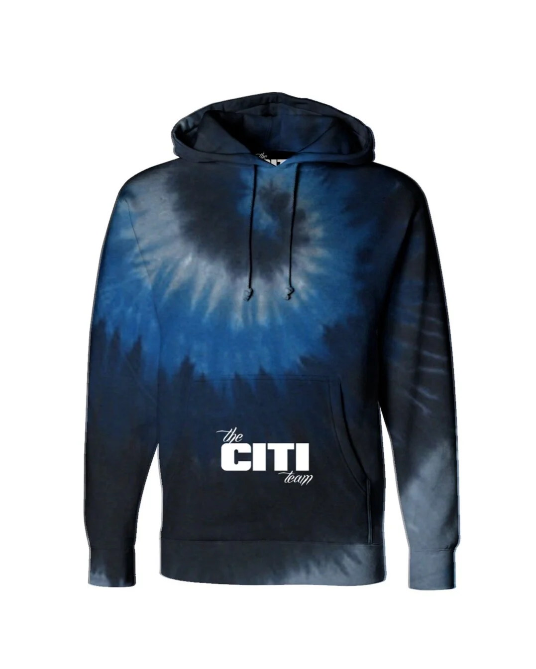GRATEFUL TIE DYE HOODIE - RED/WHITE/BLUE — THE CITI TEAM